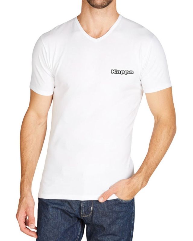 UOMO TSHIRT MM SCOLLO V BIELASTICO