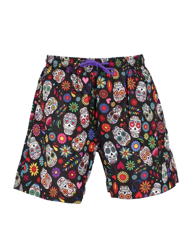 WAIKIKI RUN - BOXER MARE DA UOMO BLACK IBIZA- AU01854_A7250