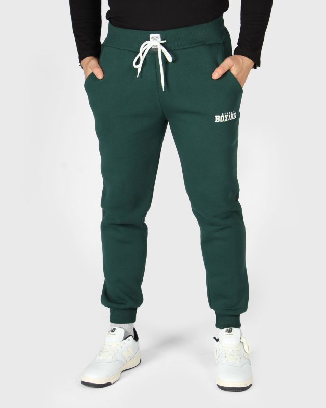 XTREME BOXING - PANTALONE FELPA  VERDE DA UOMO