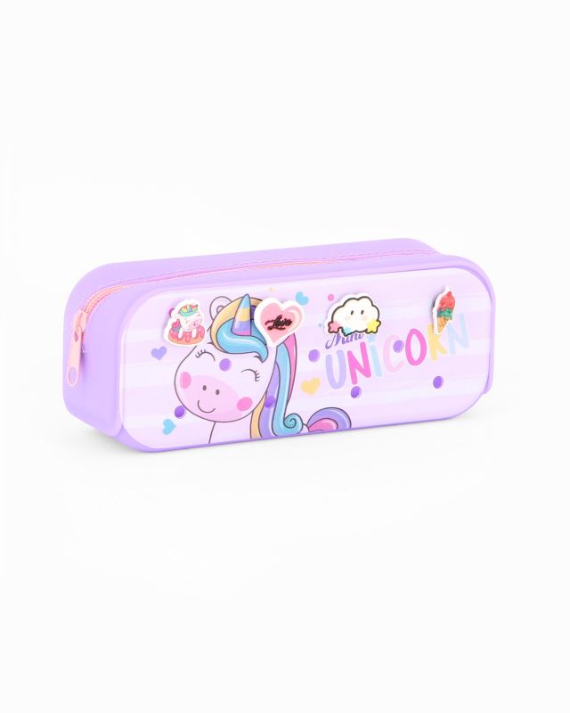 UNICORCO - ASTUCCIO LILLA IN SICILICONE CON PATCH