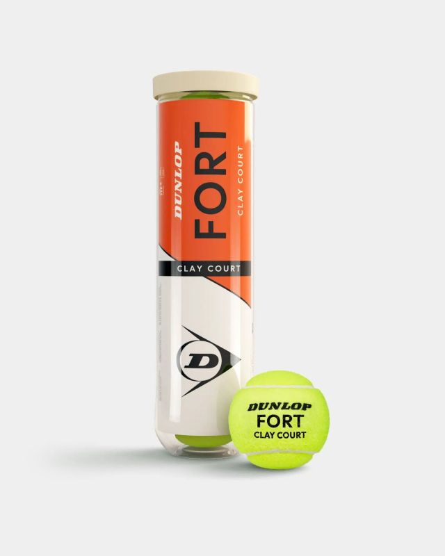 DUNLOP - PALLINE  TENNIS FORT CLAY COURT (4PALLE) - 601613