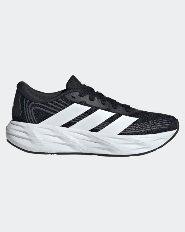 ADIDAS - SNEAKERS JUNIOR GALAXY 8 EL PS NERE CON DETTAGLI GRIGI DAL 36 AL 40, KI1674