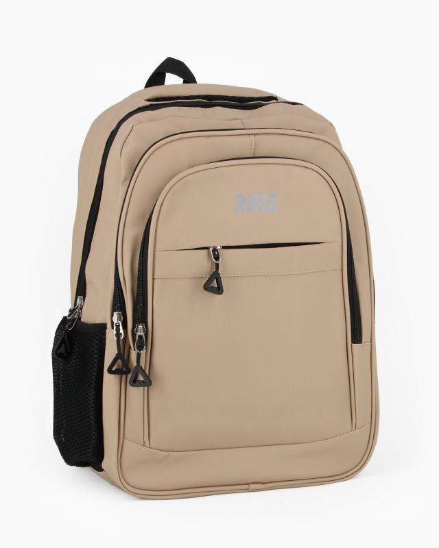 RIFLE - Ziano ufficio beige multitasche
