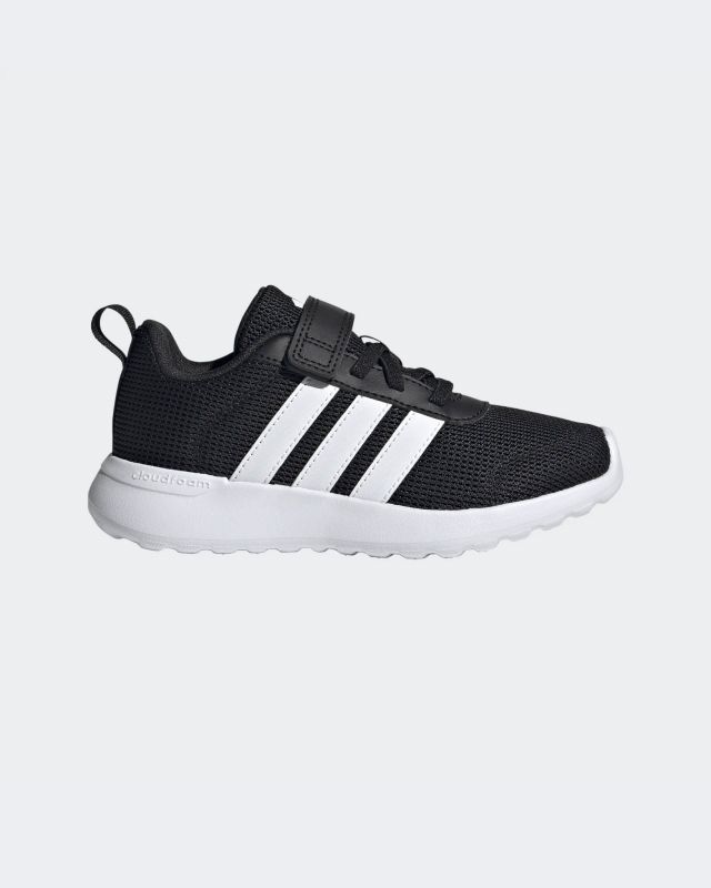 ADIDAS - SNEAKERS KIDS VL MOVE EL PS NERE CON DETTAGLI BIANCHI DAL 28 AL 35, KH9732