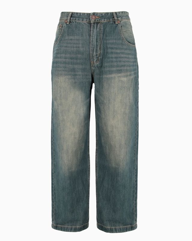 D-INFINITIVE - Jeans Baggy fit in denim scuro