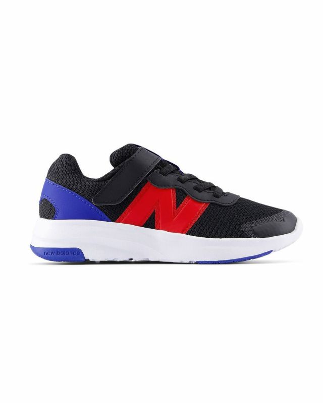 NEW BALANCE - SNEAKERS DA RUNNING BIMBO NERA, BLU E ROSSA  SYN/MESH - DAL 28 AL 35 -  PT578AB