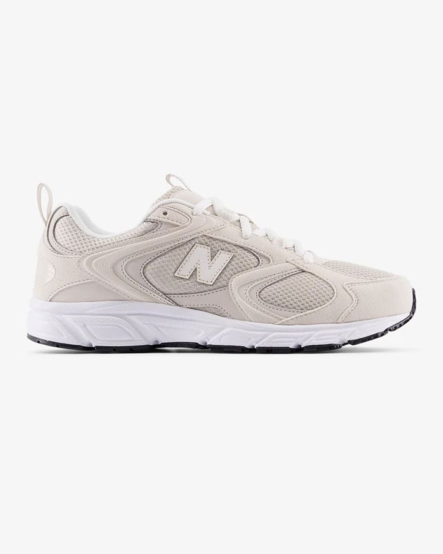 NEW BALANCE -  SNEAKERS LIFESTYLE  BIANCA CON DETTAGLI SILVER, BLU E NERI,  U40825M