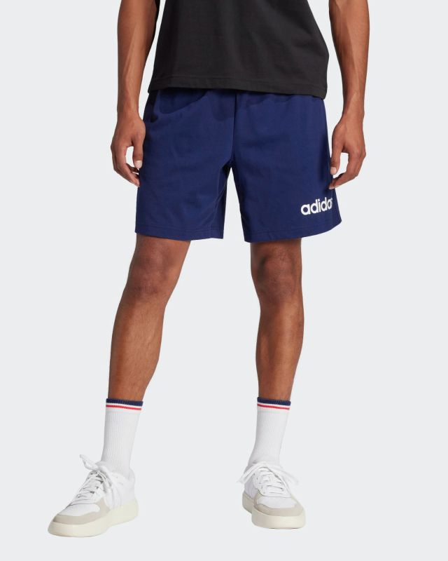 ADIDAS - SHORT BLU SCURO LIN SJ DA UOMO - JE9013
