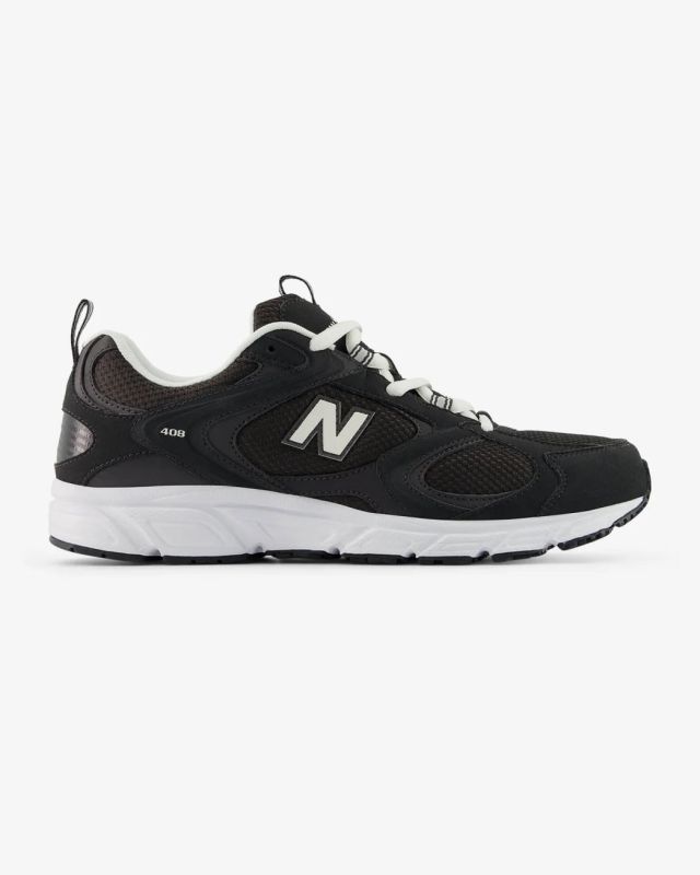 NEW BALANCE 408 – SNEAKERS UOMO ELEVATED ESSENTIALS NERA / BIANCA – U4089BN
