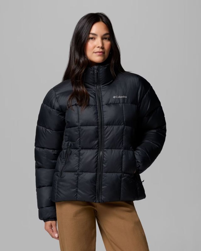 COLUMBIA - GIUBBINO IMBOTTITO PUFFECT III FZ  NERO DA DONNA, 2171251_010