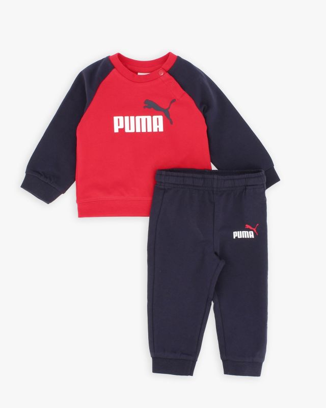 PUMA - COMPLETO NEONATO FELPA E PANTALONE BLU 695641-11