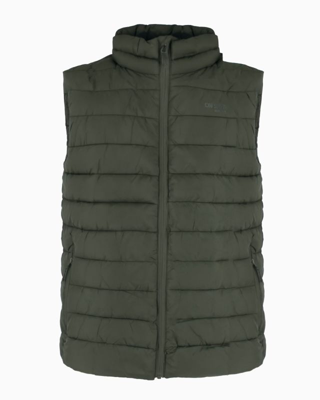 GILET IMBOTTITO LUCIO MILITARY GREEN