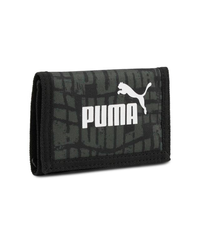 PUMA - PORTAFOGLIO PHASE NERO CON DETTAGLI GRIGI , 054758-17