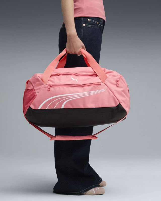 PUMA - BORSONE SPORTIVO ROSA FUNDAMENTAL S SPORTS BAG 34L 09118728