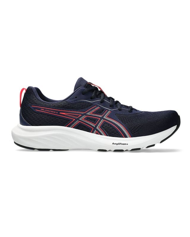 ASICS - SCARPA GEL-CONTEND 9 BLU CON DETTAGLI ROSSI - 1011B881-406