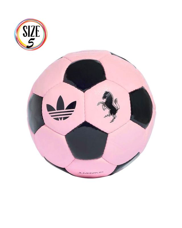 ADIDAS - PALLONE JUVE CLUB AWAY ROSA CPN DETTAGLI NERI MISURA 5, KE5116