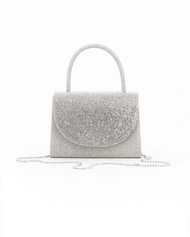 BUSTINA BORSETTA C/MANICO+PATTA GLITTER