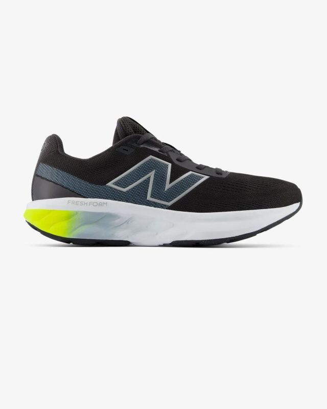 NEW BALANCE - SCARPA DA RUNNING FRESH FOAM 520 V9 NERA CON DETTAGLI GIALLO FLUO E GRIGI  DA UOMO, M52031E