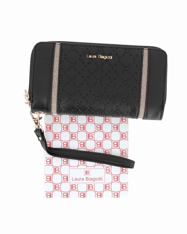 PORTAFOGLI 2ZIP LOGATO C/LACC.+2INS.LAT.