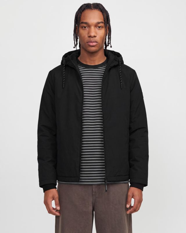 JACK&JONES - Giubbino Fusion Lock nero