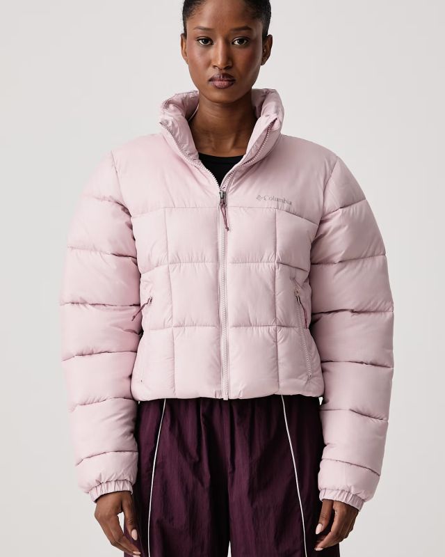 GIUBBINO PUFFECT III CROPPED JACKET PIK