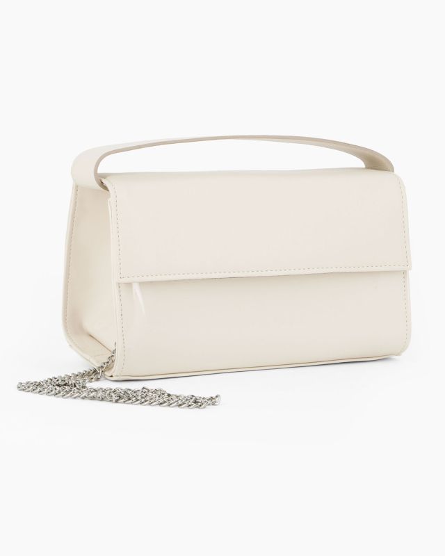 TATOO - MINIBAG BEIGE VERNICE UN MANICO - 2033