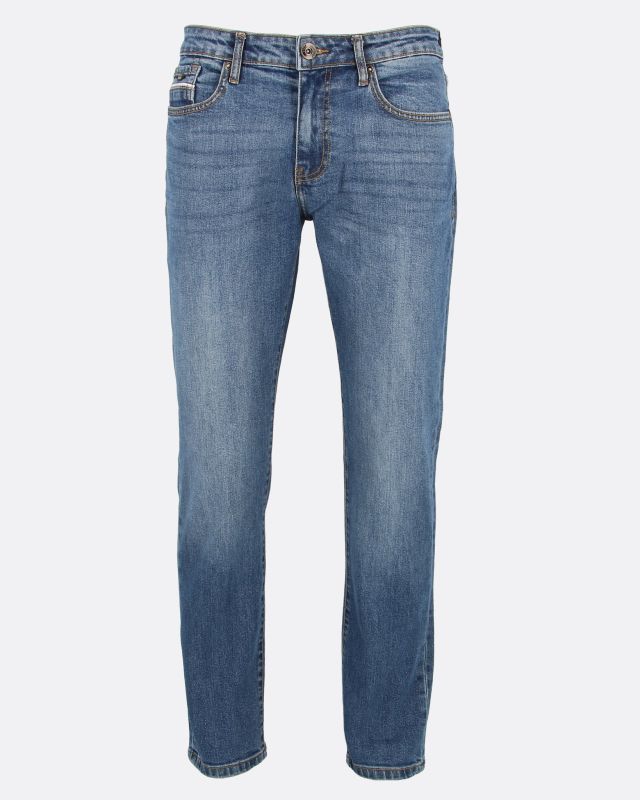 UOMO JEANS 5 TASCHE LAVAGGIO MEDIO
