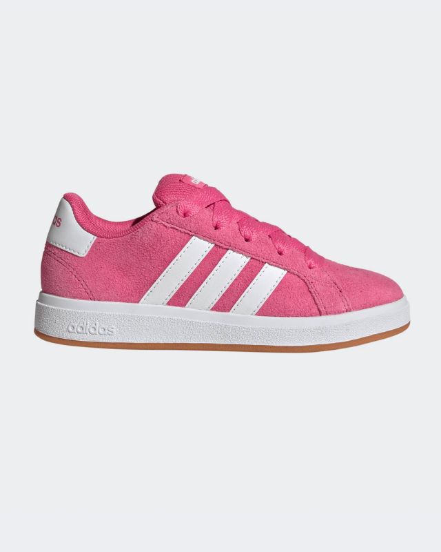 ADIDAS - SNEAKERS JUNIOR FUXIA E BIANCA GRAND COURT 00S GS DAL 36 AL 40 - JR9850