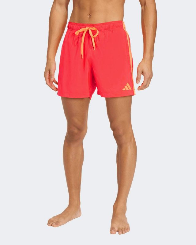 ADIDAS - BOXER MARE ROSSO DA UOMO 3 STRISCE - KB2766