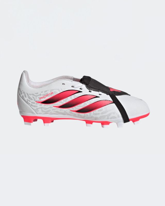 ADIDAS - SCARPA DA CALCIO JUNIOR PREDATOR CLUB FT BIANCA , ROSA FLUO E NERA DAL 34 AL 38 ?, KJ6728