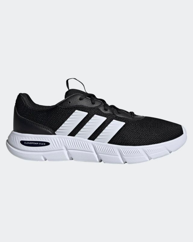 ADIDAS - SCARPA GRIGIA WIDE FIT CLOUDFOAM FLEX LACES DA UOMO - HQ4851