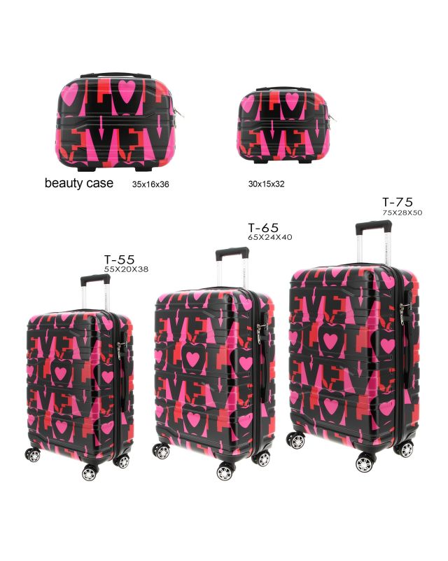 COVERI COLLECTION - Trolley in ABS fantasia love
