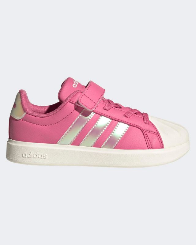 ADIDAS - SNEAKERS BIMBA FUXIA E BIANCA STREETTALK EL PS DAL 28 AL 35 - IH4328