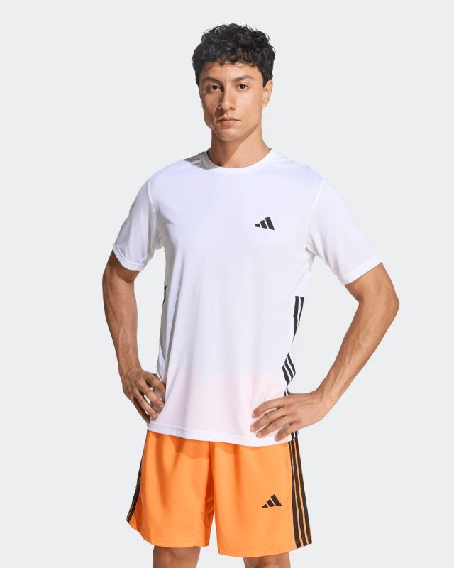 ADIDAS - T-SHIRT BIANCA DA UOMO PER ALLENAMENTO -  KD0699
